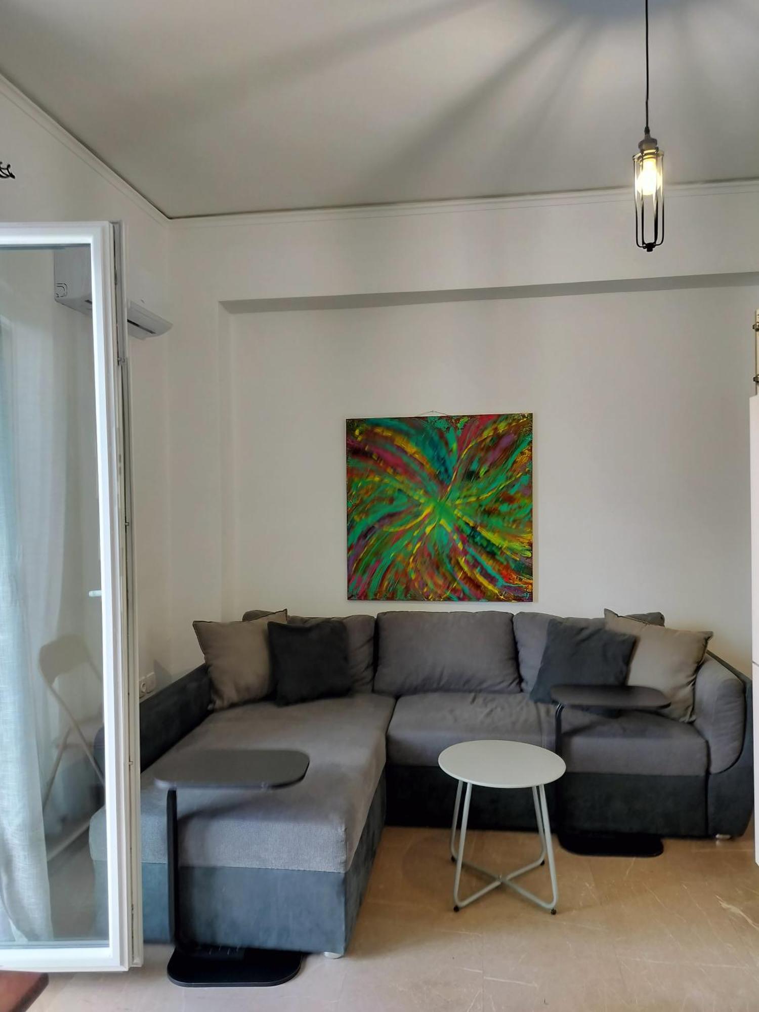 Cozy Central Flat In Pyrgos Near Olympia Buitenkant foto